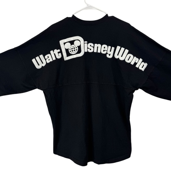 Walt Disney World Spirit Jersey Adult Medium Black White Mickey Mouse Parks - Picture 1 of 8